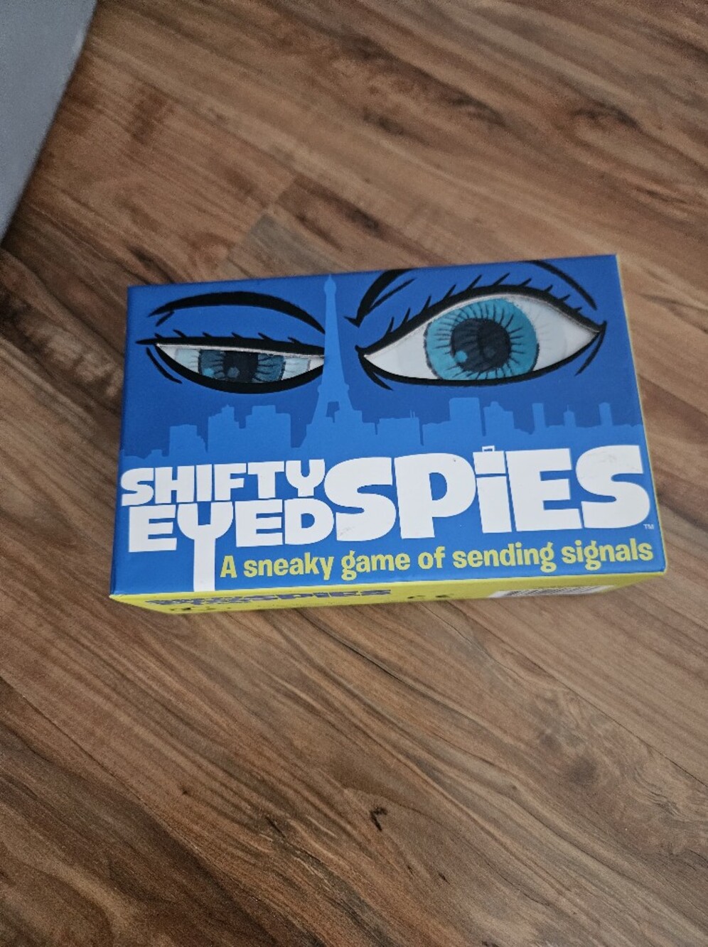 Shifty Eyed Spies Board Game - Blue